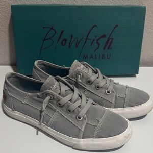 Blowfish Malibu MAXINE Women’s Gray Canvas Sneakers